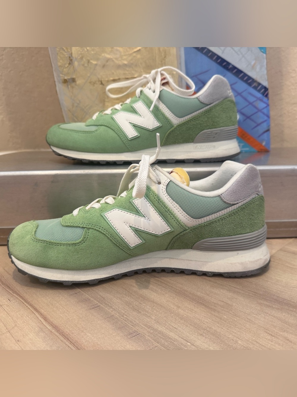 New Balance Men's 574 Classic Sneakers - Green